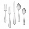 Waterford Crystal Powerscourt Stainless 5 Piece Place Setting